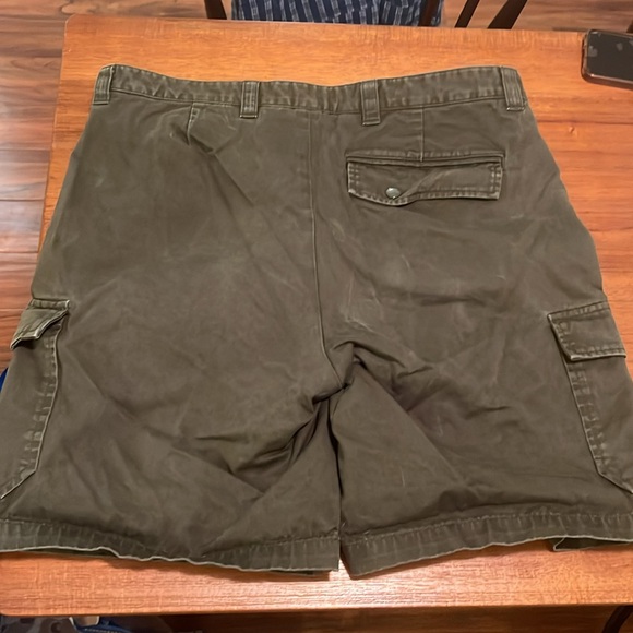 Men’s Large A.P.C. Cargo Shorts Green - Picture 4 of 5
